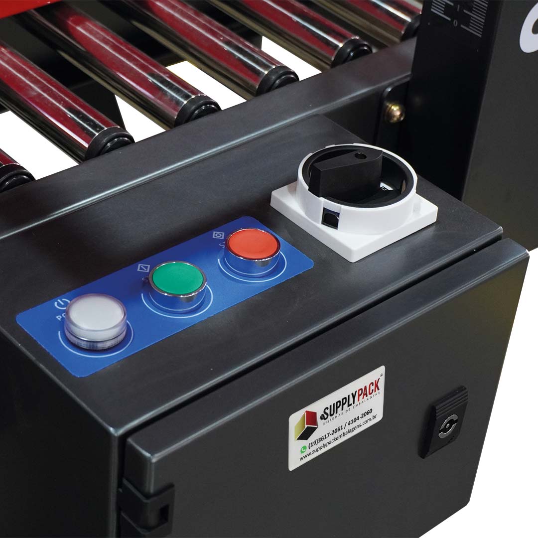 Seladora SPS-480ST — painel de controle com botões de comando