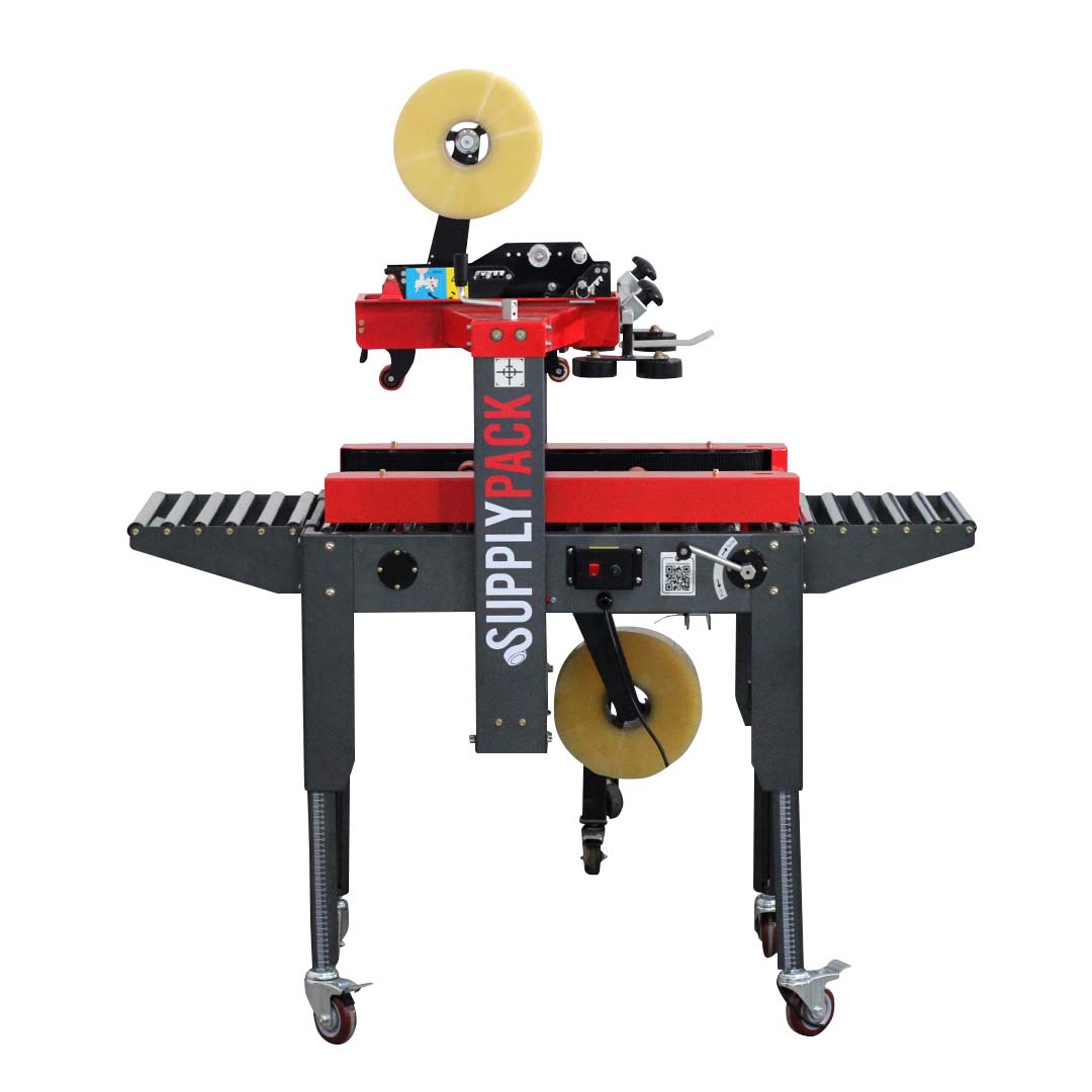 Seladora SPS-3040SA — vista lateral com transportadores