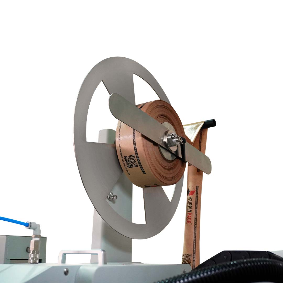 Seladora Eco Kraft 9002 — bobina de fita gomada de papel kraft