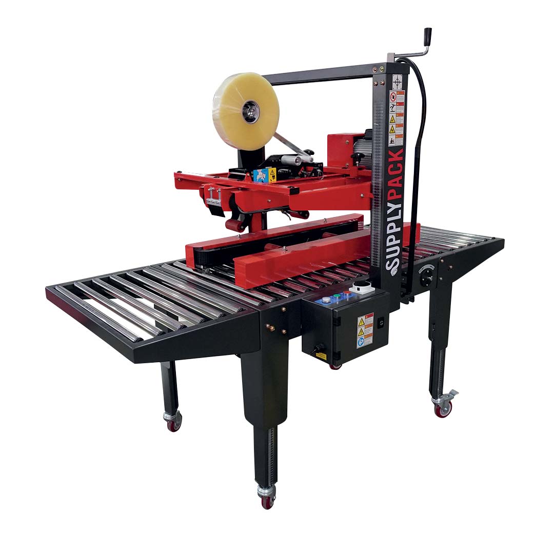 Seladora SPS-480ST — vista frontal com cabeçote e fita