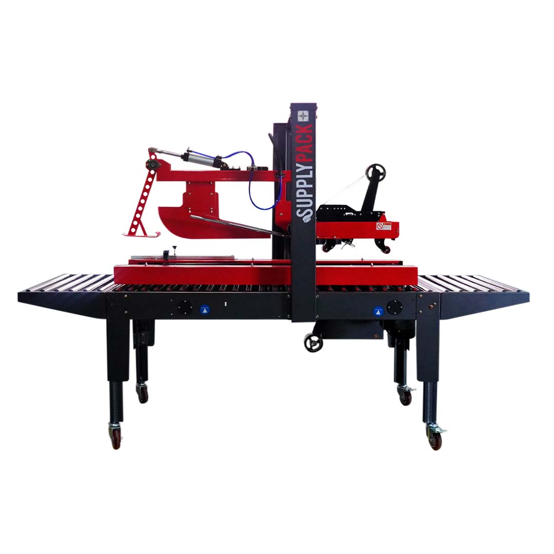 Seladora SPS-480AC — vista frontal com cabeçotes superior e inferior