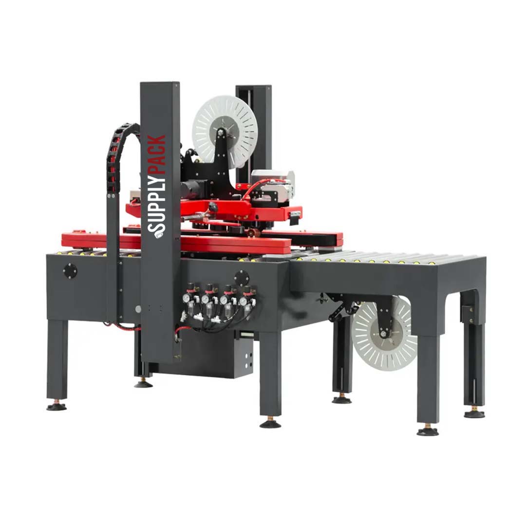Seladora Eco Kraft 8001 — vista traseira com unidade pneumática