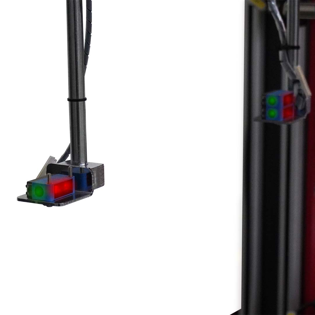 Seladora SPS-5845FA — sensores de detecção de caixas