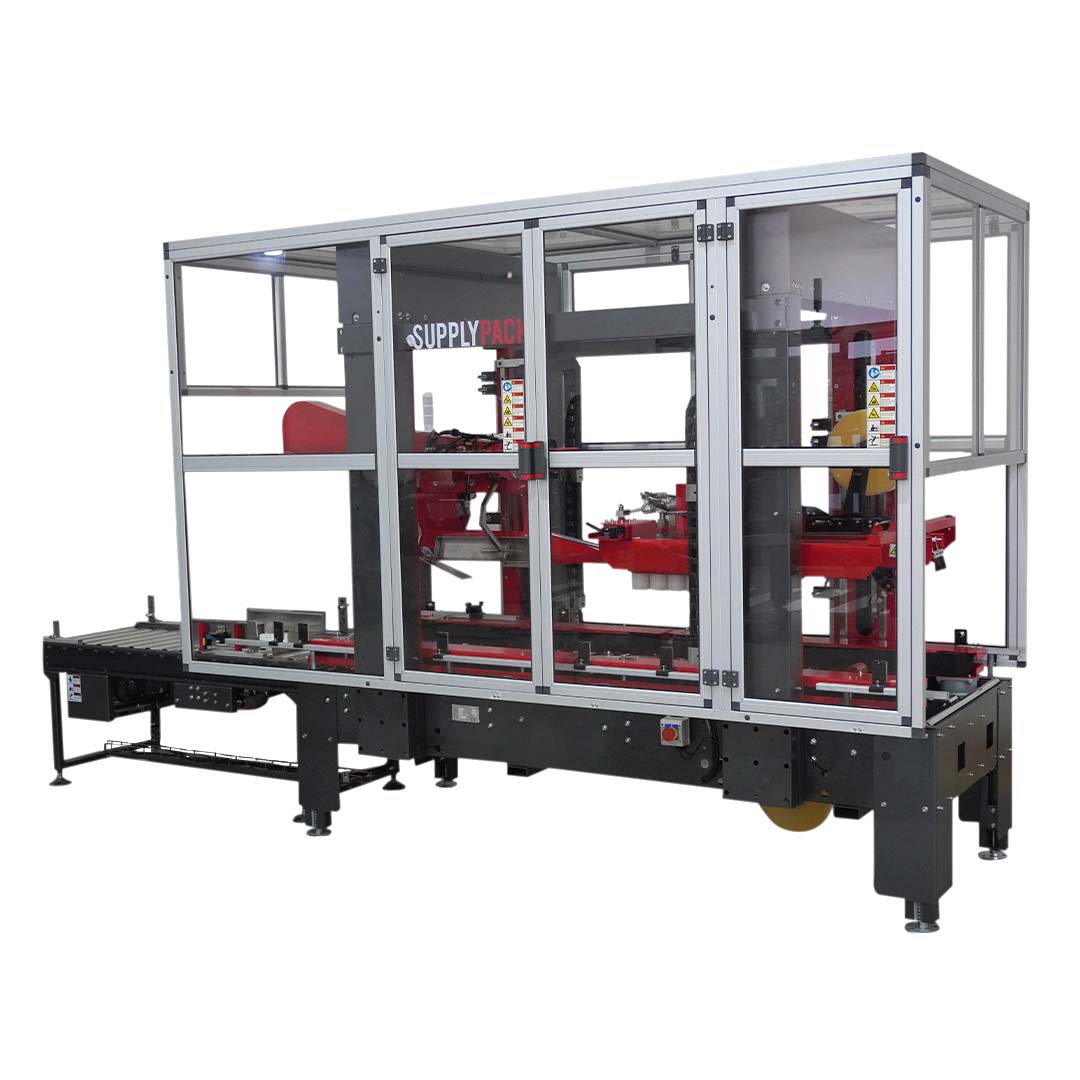 Seladora Automática SPS-5845FA — vista frontal com gabinete de controle